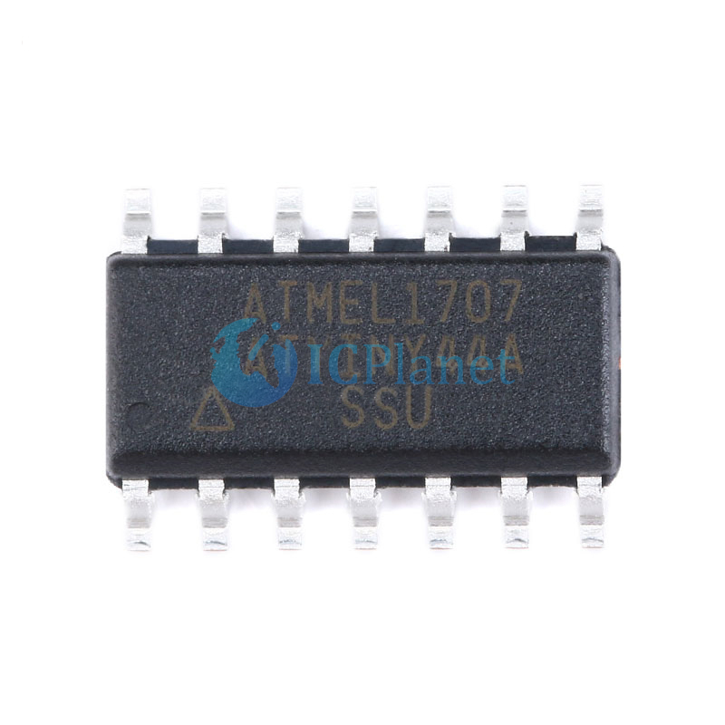 Microchip ATTINY44A-SSUR SOIC-14 AVR series 8-Bit Flash Microcontroller Chip