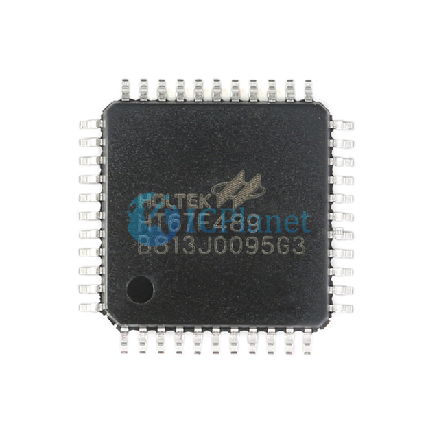HT67F489 LQFP-44 RISC 256Byte A/D + LCD Flash Microcontroller Chip