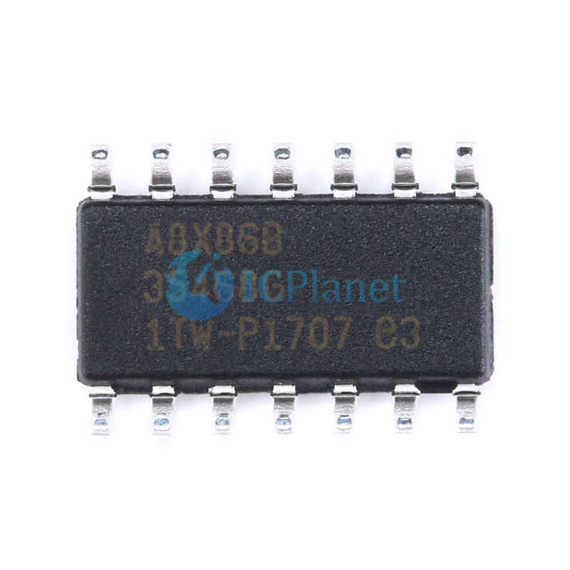 Microchip ATTINY44A-SSUR SOIC-14 AVR series 8-Bit Flash Microcontroller Chip