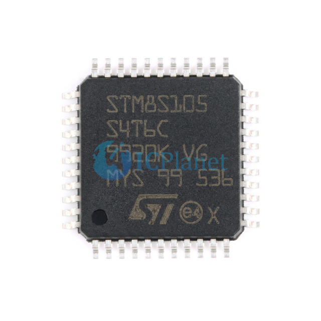 STM8S105S4T6C LQFP-44 STM8S STM8 series Flash Microcontroller Chip