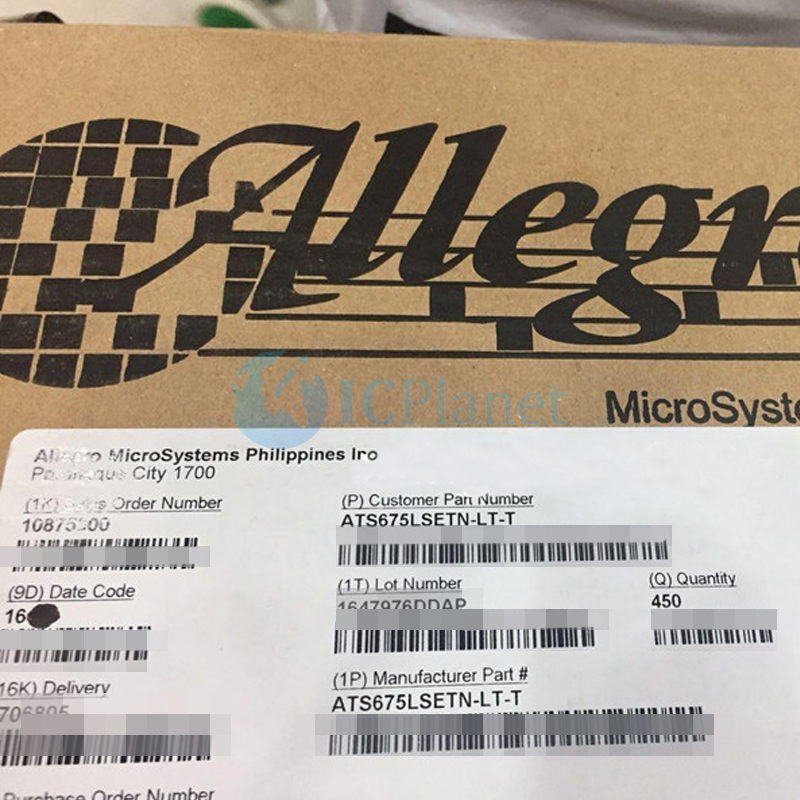 Allegro ATS627LSGTN-T SIP-4 Magnetic Sensors Switches (Solid State)