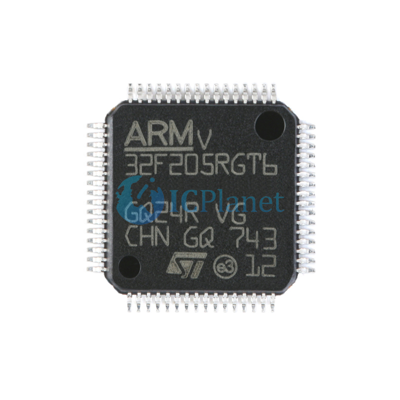 STM32F205RGT6 LQFP-64 ARM Cortex-M3 Flash 32bit STM32F2 Microcontrollers Chip