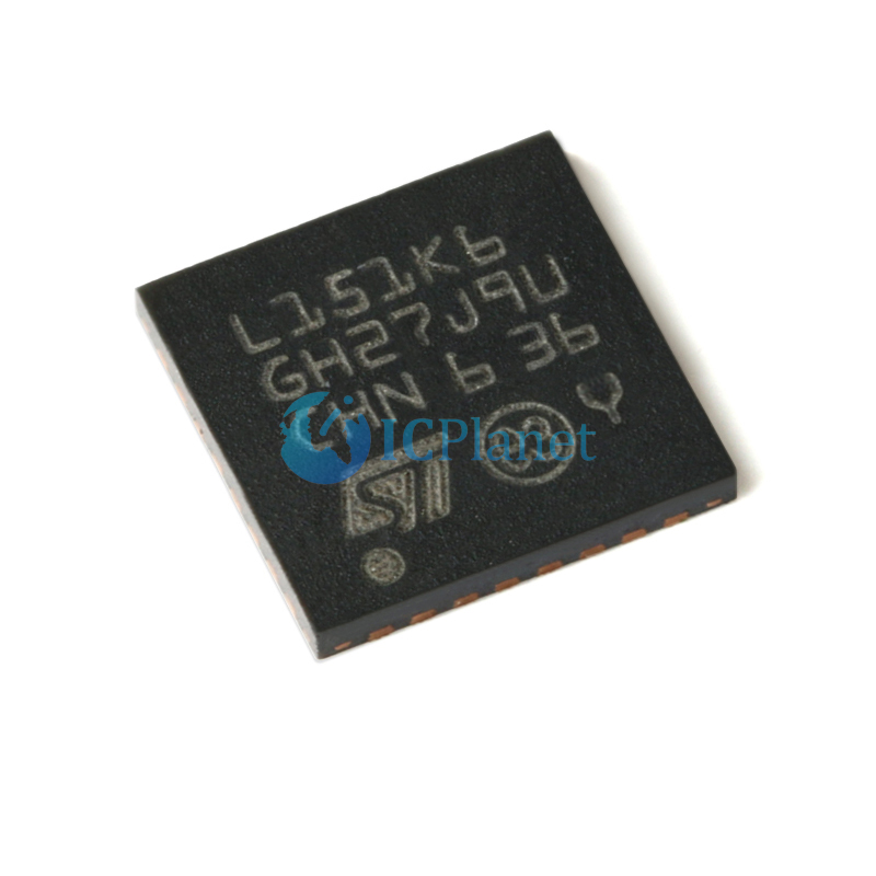 Buy STM8L151K6U6 UFQFPN32 STM8L151 8-Bit 16MHz 32KB (32K x 8) FLASH Microcontroller 