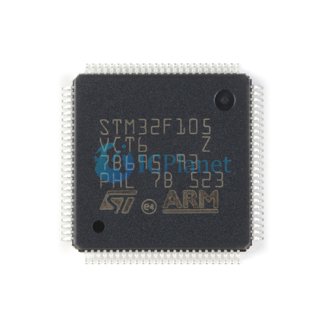 STM32F105VCT6 LQFP-100 ARM® Cortex®-M3 Series 32-Bit Microcontroller Chip