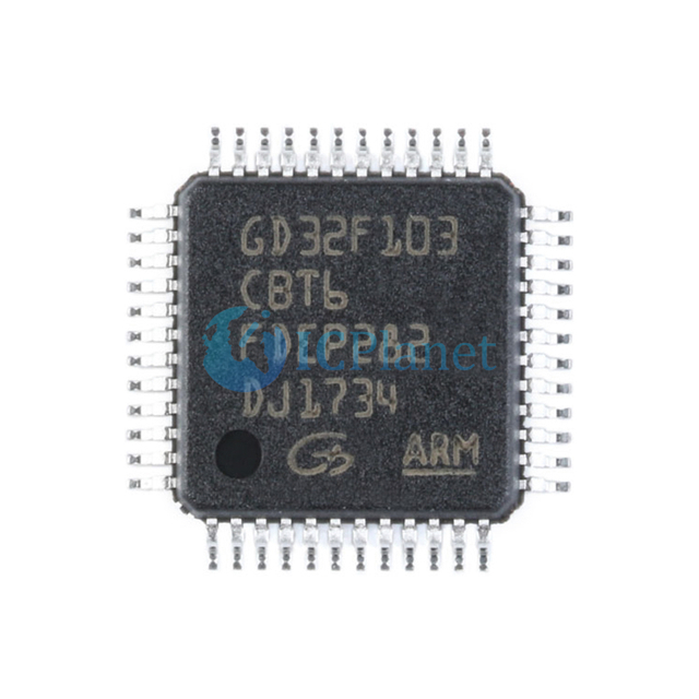GigaDevice GD32F103CBT6 LQFP-48 ARM Cortex-M3 32MHz MCU Microcontrollers Chip