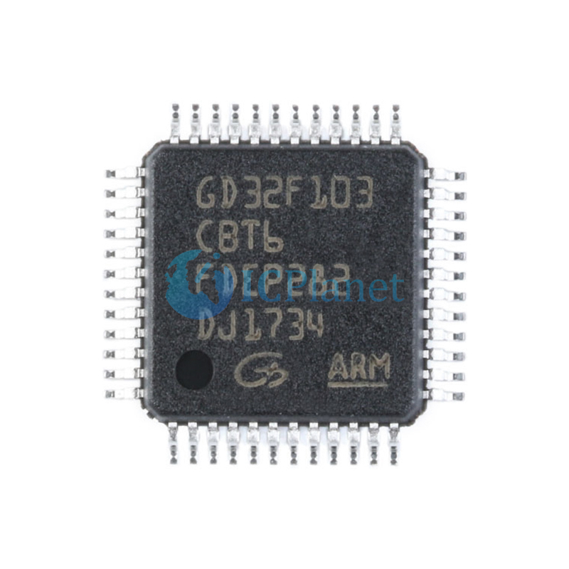 GigaDevice GD32F103CBT6 LQFP-48 ARM Cortex-M3 32MHz MCU Microcontrollers Chip