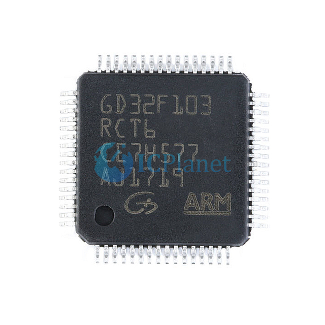 GD32F103RCT6 LQFP-64 ARM Cortex-M3 108MHz FLASH Microcontrollers Chip