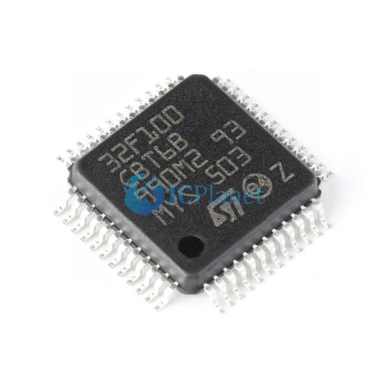 STM32F100CBT6B LQFP48 ARM Cortex-M3 series Microcontrollers IC Flash Chips