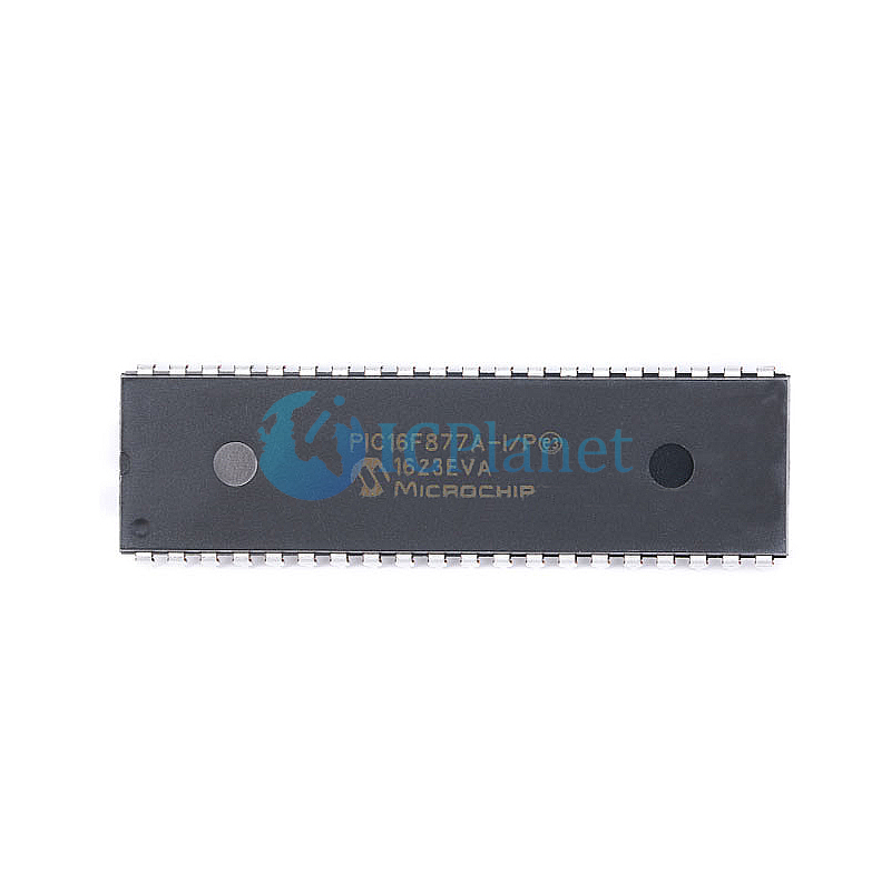 Microchip PIC16F877A-I/P DIP-40 PIC series 8-Bit 20MHz 14KB Flash Microcontrollers Chip