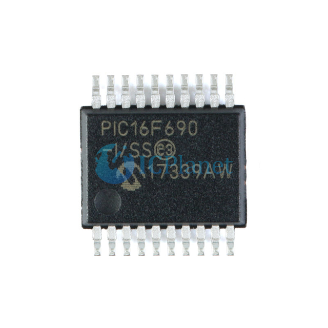 PIC16F690-ISS SSOP-20 8-Bit 20MHz PIC series Microcontroller Chip