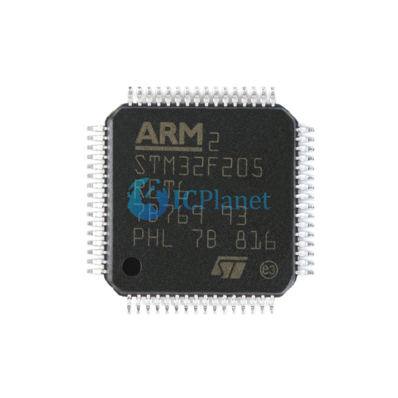 Buy STM32F205RET6 LQFP64 STM32F205 ARM® Cortex®-M3 Series Microcontroller Chip Ic In ICPlanet