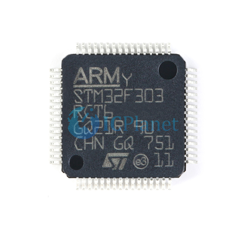 STM32F303RCT6 LQFP-64 32-Bit 72MHz Flash Microcontrollers Ic Chip