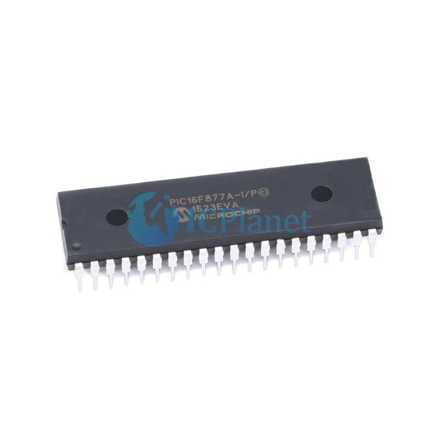Microchip PIC16F877A-I/P DIP-40 PIC series 8-Bit 20MHz 14KB Flash Microcontrollers Chip