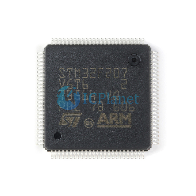STM32F207VGT6 LQFP-100 ARM Cortex®-M3 32-Bit 120MHz Microcontrollers Flash chip