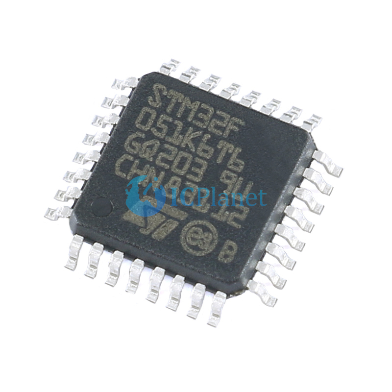 STM32F051K6T6 LQFP32 48MHz ARM Cortex-M0 48MHz 32bit Microcontrollers Chip
