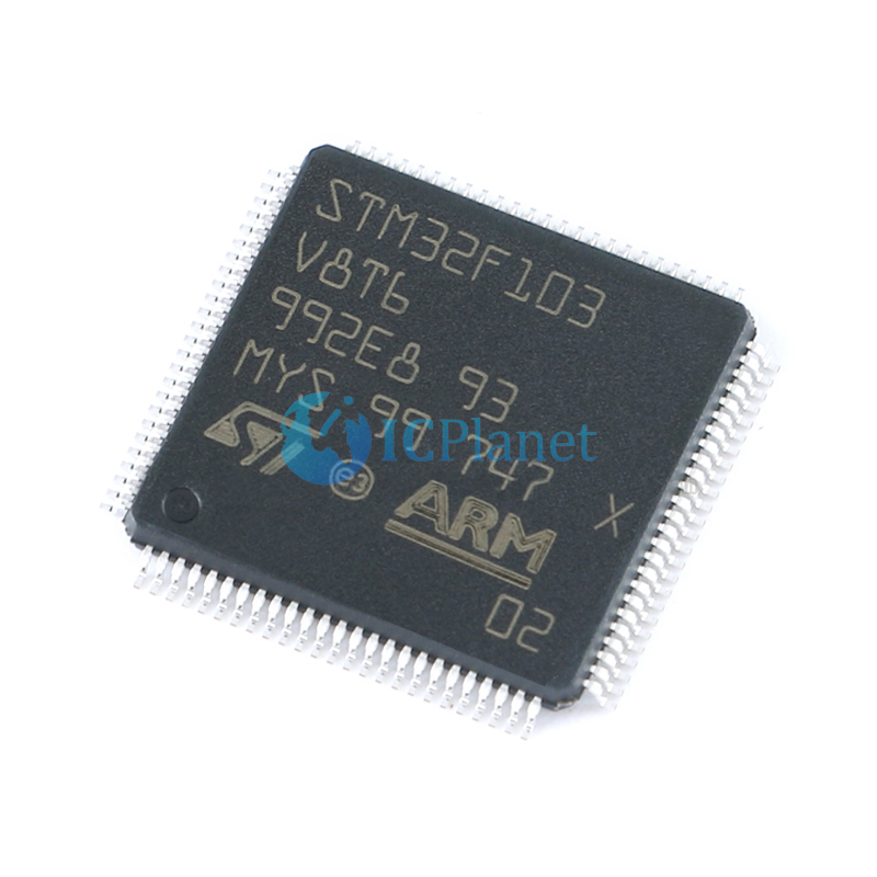STM32F103V8T6 LQFP-100 ARM Cortex-M3 STM32F1 series Microcontroller Ic Chip