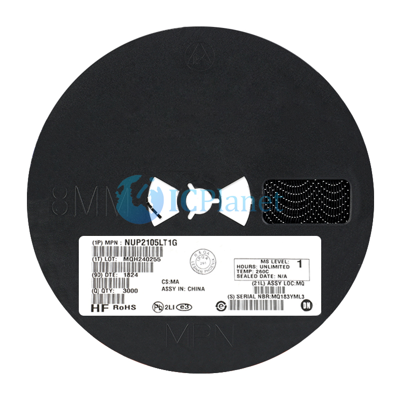 Onsemi NUP2105LT1G (27E) SOT-23-3 44V 8A TVS Zener Diodes