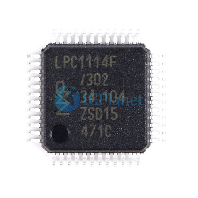LPC1114FBD48/302 LQFP-48 32bit 50MHz ARM Microcontrollers ic chip