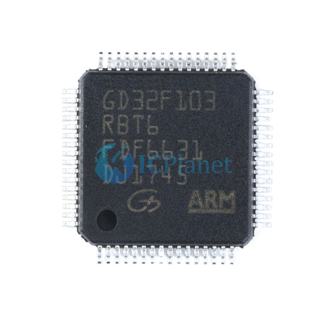 GD32F103RBT6 LQFP-64 ARM Cortex-M3 CPU core 108MHz Microcontrollers Chip