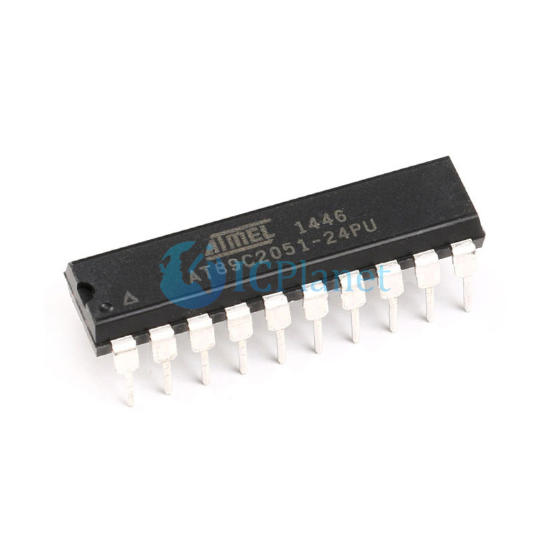 AT89C2051-24PU DIP-20 8051 8-Bit 24MHz 2KB Flash Microcontrollers Mcu Chip