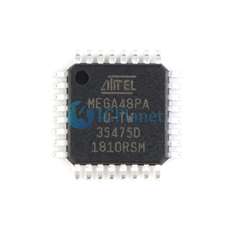 ATMEGA48PA-AU TQFP-32 AVR series 8-Bit Embedded Microcontroller Chip