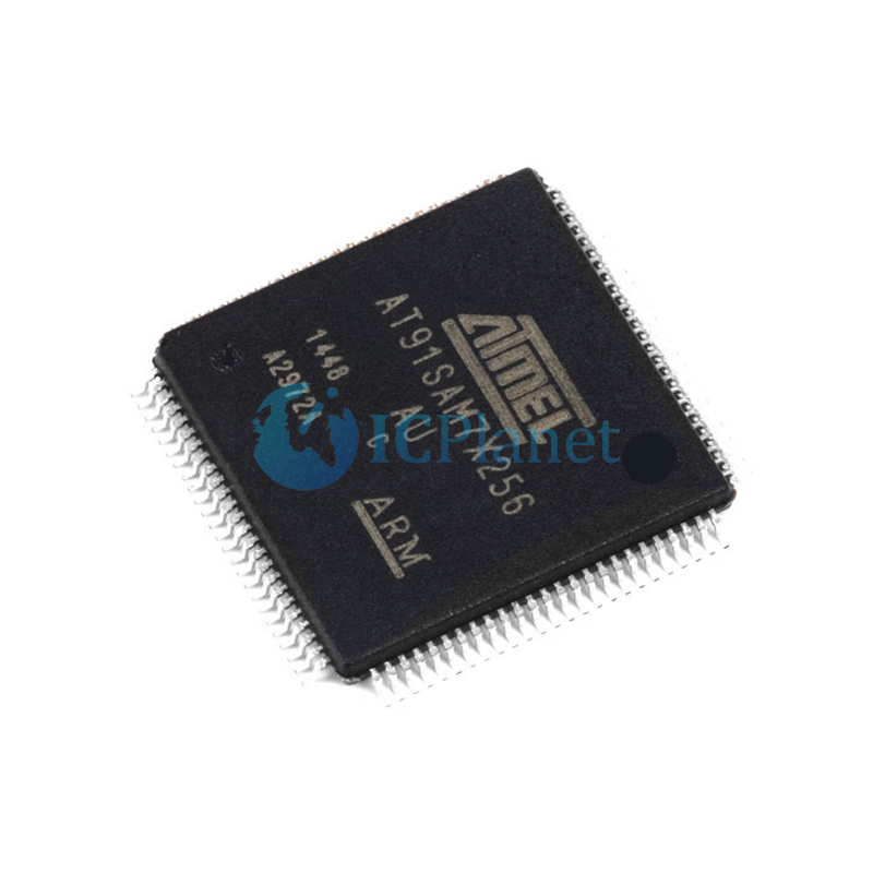 AT91SAM7X256C-AU LQFP-100 55MHz ARM7 FLASH Microcontrollers Chip