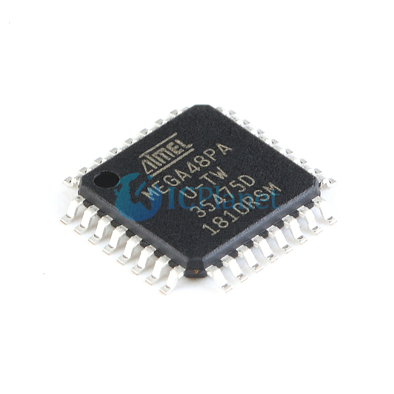 ATMEGA48PA-AU TQFP-32 AVR series 8-Bit Embedded Microcontroller Chip