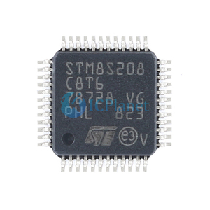 STM STM8S208C8T6 LQFP48 STM8 series 8-Bit 24MHz Microcontrolle Ic Chip