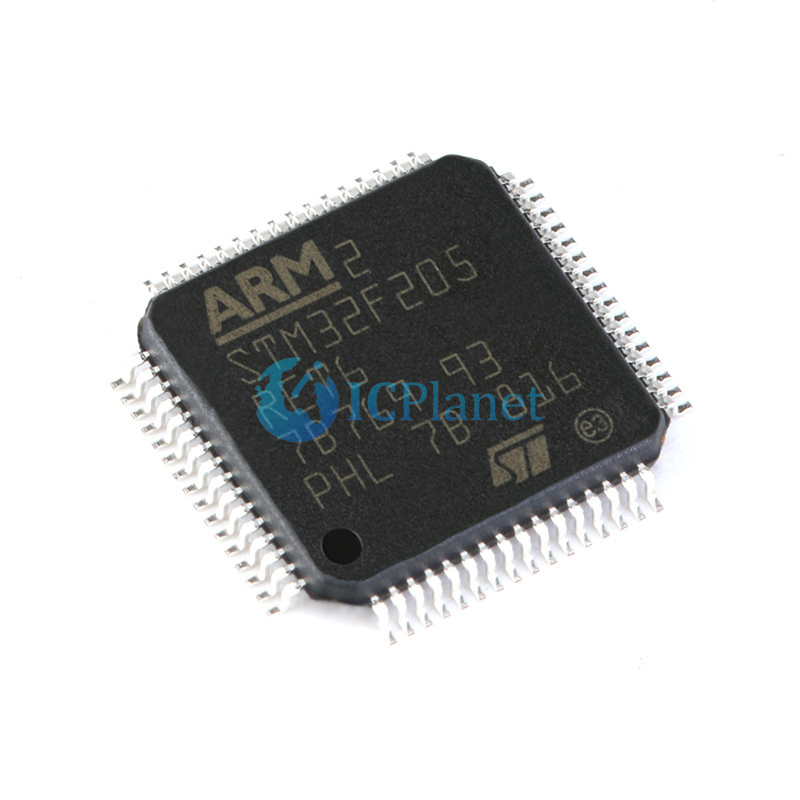 Buy STM32F205RET6 LQFP64 STM32F205 ARM® Cortex®-M3 Series Microcontroller Chip Ic In ICPlanet